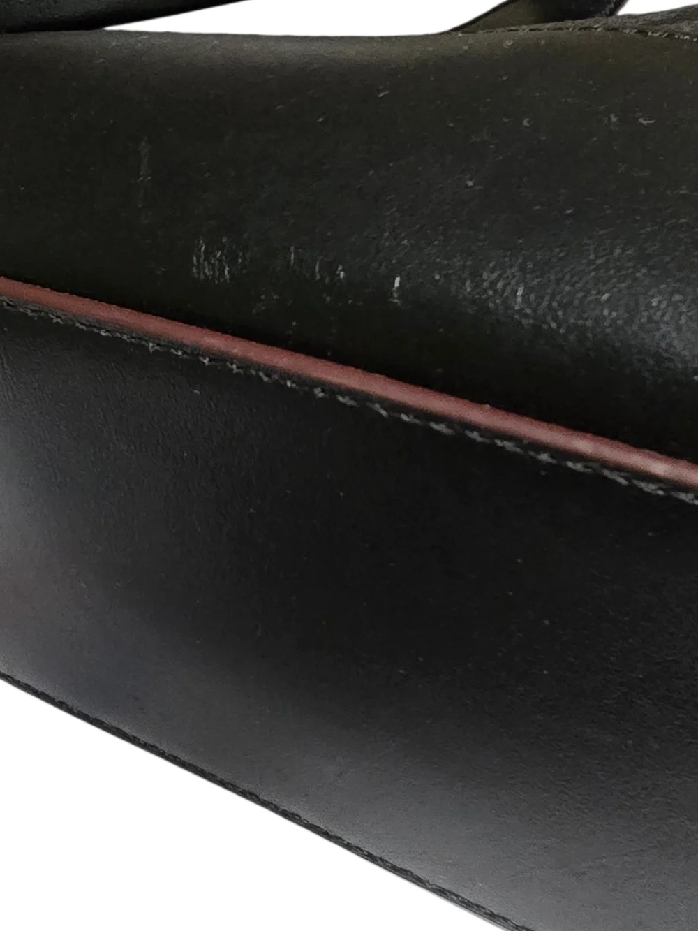 Coach Hamilton Portfolio Briefcase Black Leather Laptop Bag Crossbody F77858